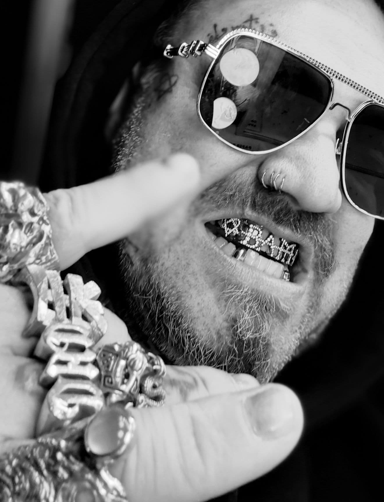 Bam Margera close up